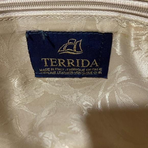 Tangaroa Terrida Leather Cheetah Print Large Handbag Made in Italy - Picture 7 of 7